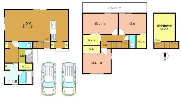 京都市西京区大枝北沓掛町6丁目の売土地