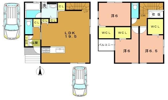 長岡京市長法寺力池の新築一戸建