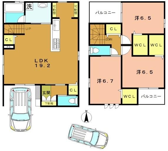 長岡京市長法寺力池の新築一戸建