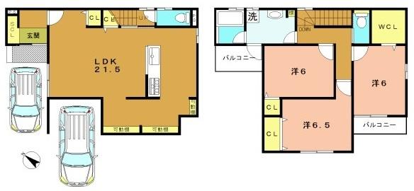 長岡京市長法寺力池の新築一戸建