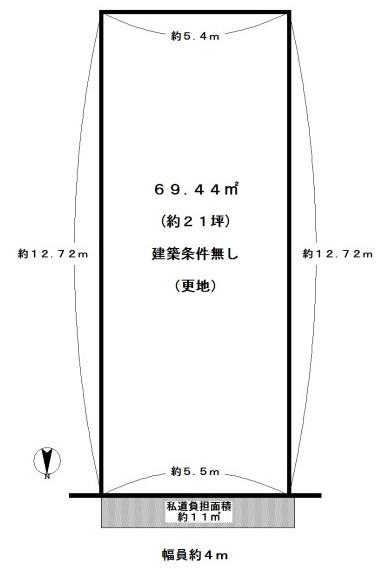 長岡京市一文橋２丁目の売土地