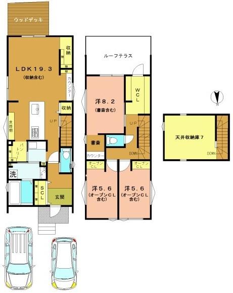 京都市西京区桂坤町の新築一戸建