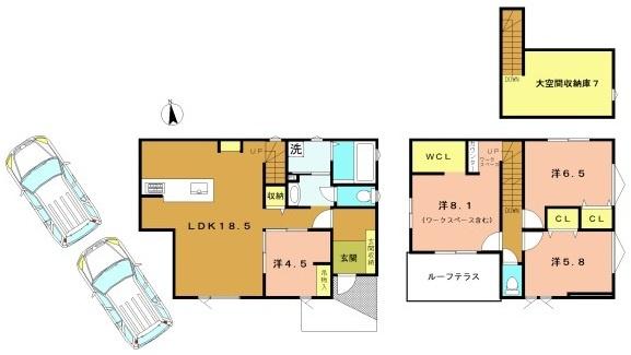 京都市西京区嵐山谷ケ辻子町の新築一戸建