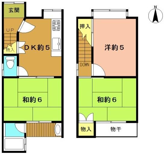 京都市右京区太秦安井辰巳町の中古一戸建