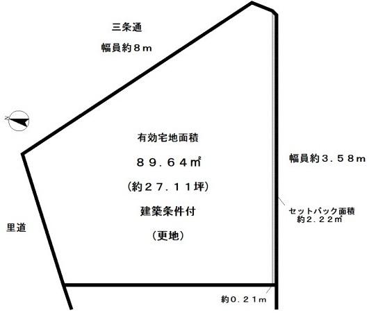 京都市右京区太秦井戸ケ尻町の売土地