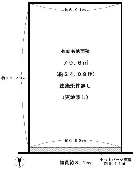 京都市右京区山ノ内苗町の売土地