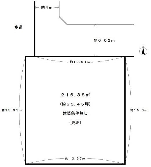 京都市西京区大枝北沓掛町４丁目の売土地