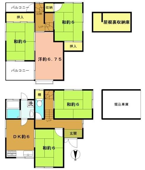 向日市物集女町中海道の中古一戸建