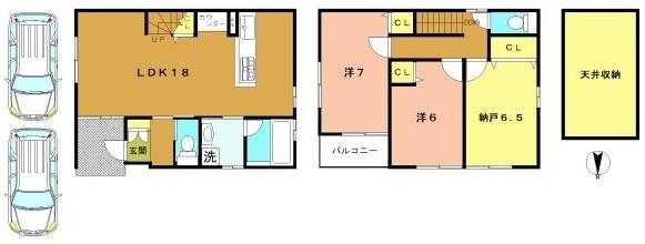 向日市森本町春日井の新築一戸建