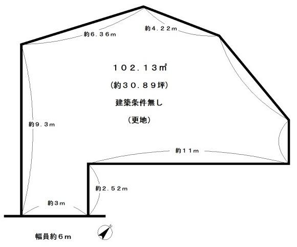 長岡京市長法寺力池の売土地
