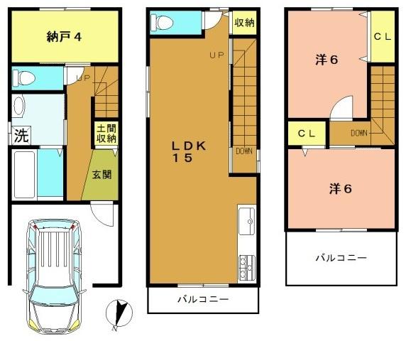 京都市右京区嵯峨中又町の新築一戸建