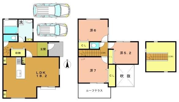 京都市西京区山田車塚町の新築一戸建