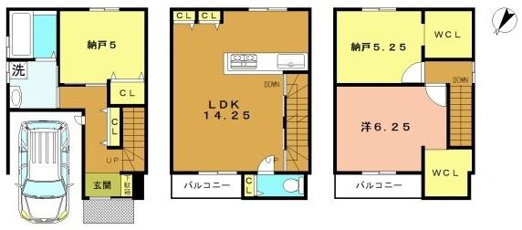 京都市右京区西京極徳大寺団子田町の売土地