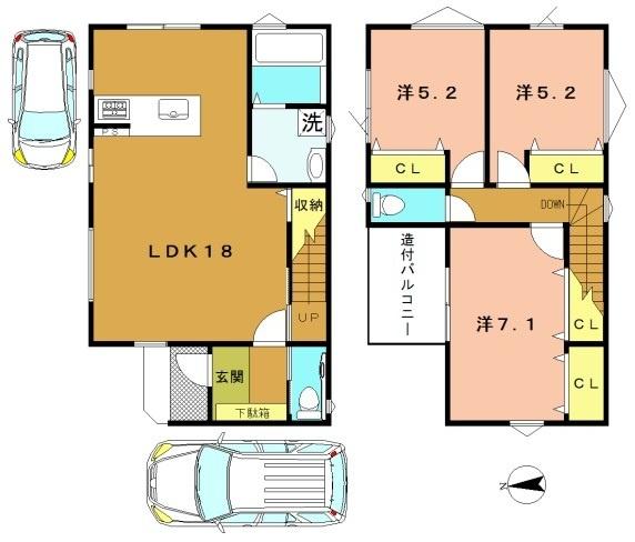 向日市寺戸町向畑の新築一戸建