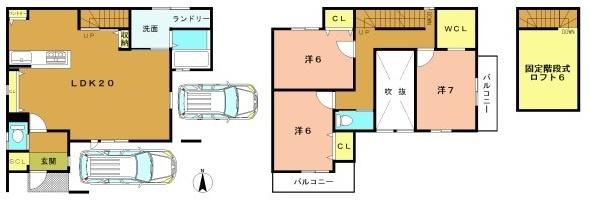 京都市右京区西京極西大丸町の売土地
