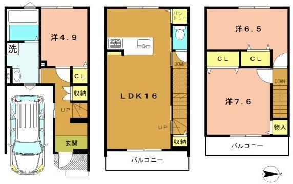 京都市右京区西京極佃田町の新築一戸建