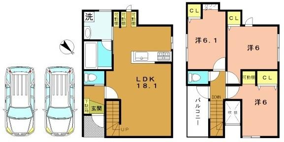 長岡京市長法寺力池の新築一戸建