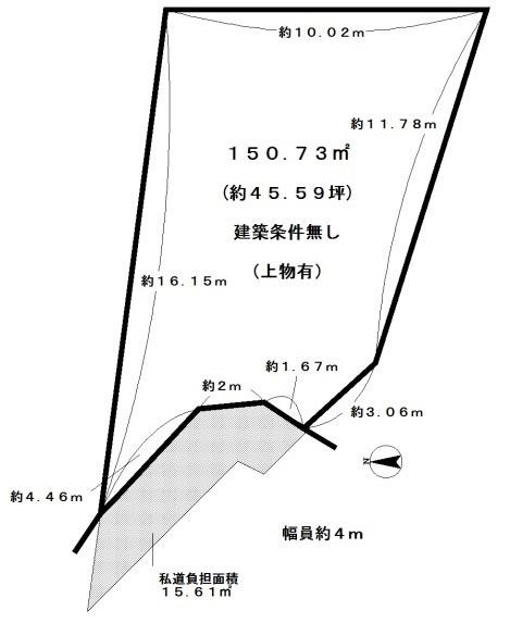 京都市右京区太秦朱雀町の売土地