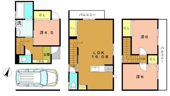 京都市右京区西京極西向河原町の売土地