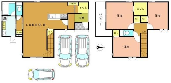向日市上植野町西小路の新築一戸建