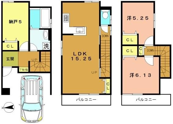 京都市右京区嵯峨苅分町の売土地
