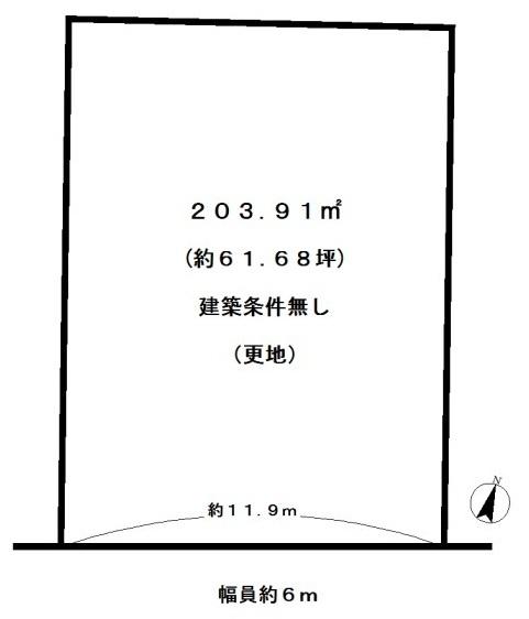 京都市西京区大枝西新林町6丁目の売土地