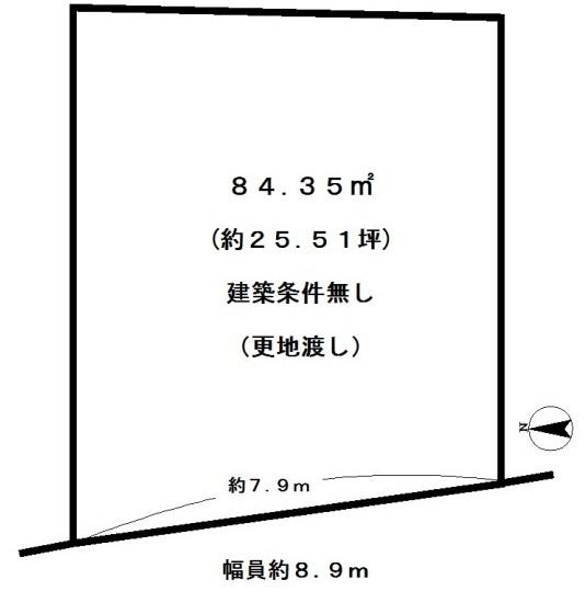 長岡京市今里川原の売土地