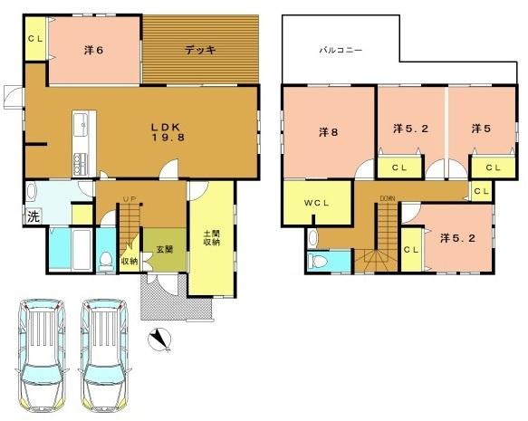 京都市西京区御陵峰ケ堂町３丁目の中古一戸建