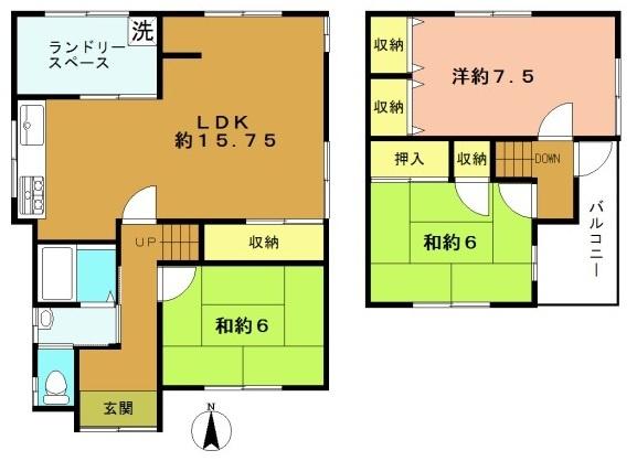 向日市寺戸町古城の中古一戸建