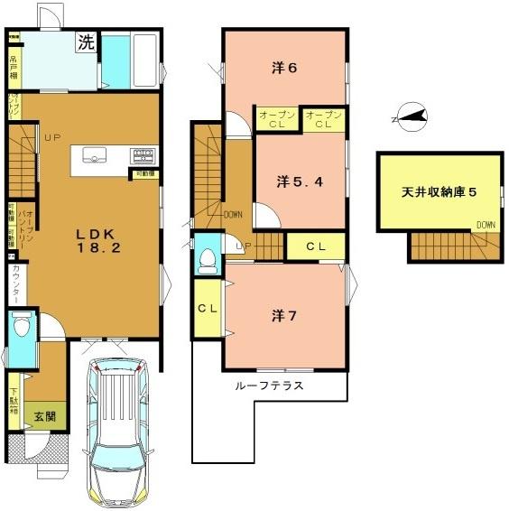 京都市西京区桂千代原町の新築一戸建