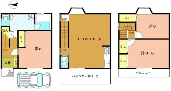 京都市右京区太秦馬塚町の中古一戸建