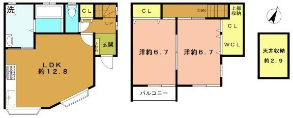 京都市西京区山田開キ町の中古一戸建