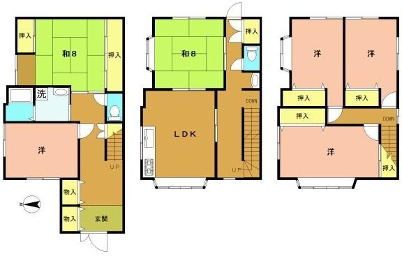 京都市右京区太秦一町芝町の中古一戸建