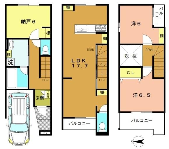 京都市右京区西院西高田町の新築一戸建