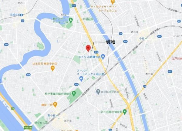 葛飾区奥戸５丁目　売土地