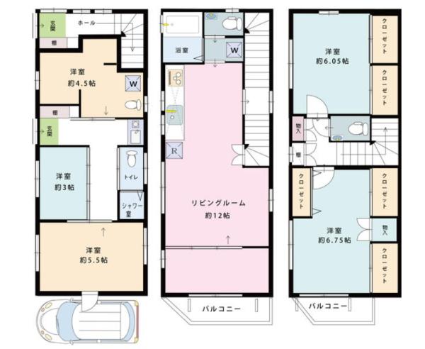 新宿区大久保２丁目の中古一戸建て