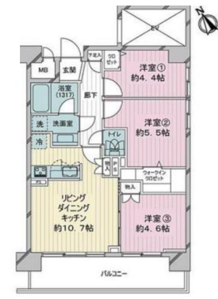 コスモお花茶屋参番館