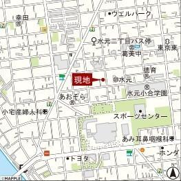 葛飾区水元1丁目　売土地　Ｂ区画
