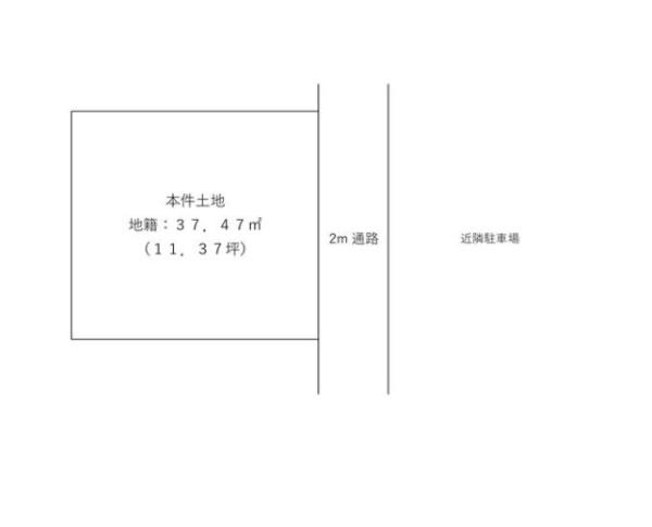 足立区綾瀬１丁目　売土地