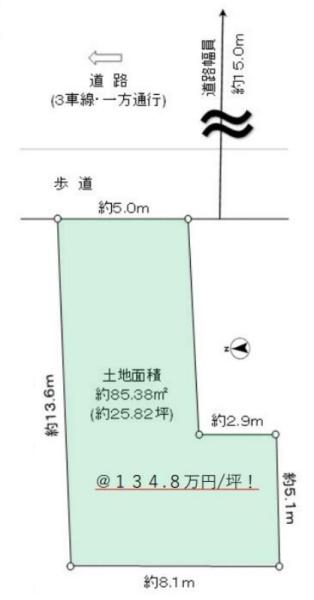 台東区清川１丁目　売土地