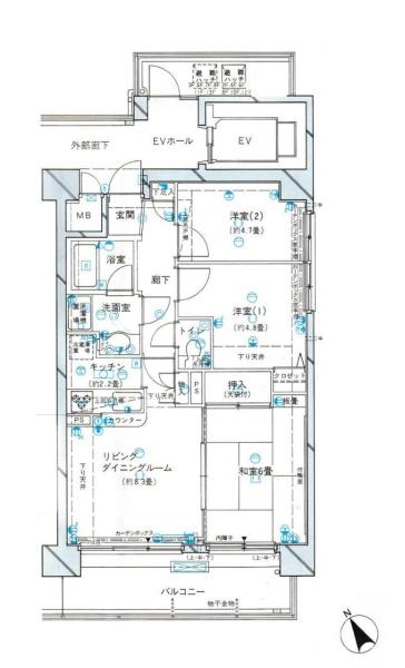 コスモお花茶屋参番館