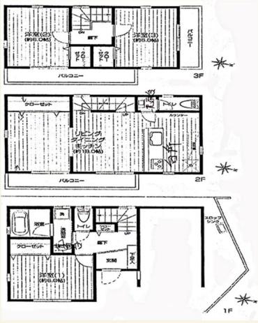 葛飾区新小岩３丁目の中古一戸建て