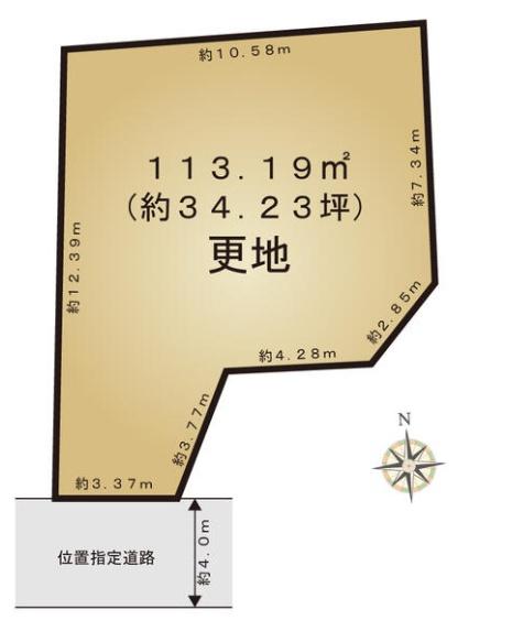 新宿区上落合２丁目　売土地