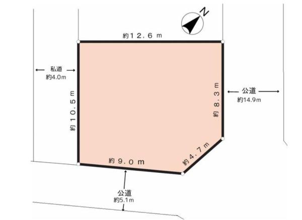 北区滝野川７丁目　売土地