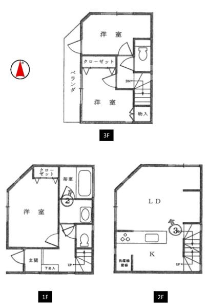 荒川区東日暮里３丁目　中古一戸建て