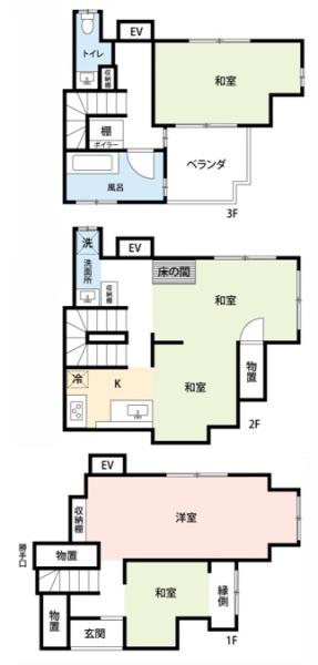 新宿区住吉町の中古一戸建