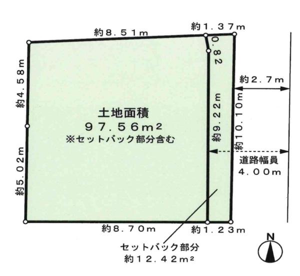 足立区千住中居町　売土地