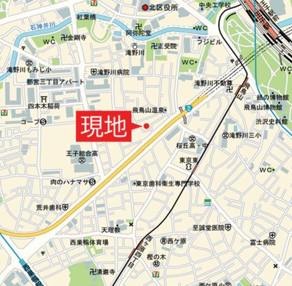 北区滝野川２丁目　売土地