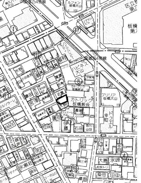 板橋区幸町　売土地
