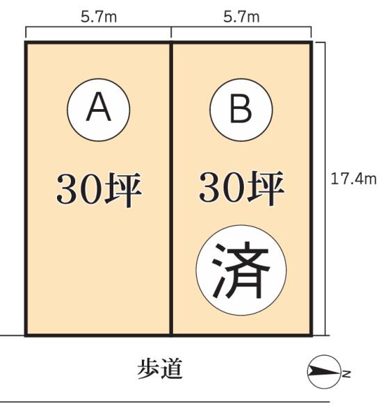 江戸川区鹿骨３丁目　売土地